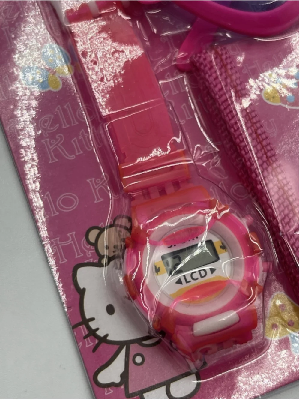 Hello Kitty SUNGLASSES AND WATCH , WALLET SUMMER SET BRAND NEW SEE ALL